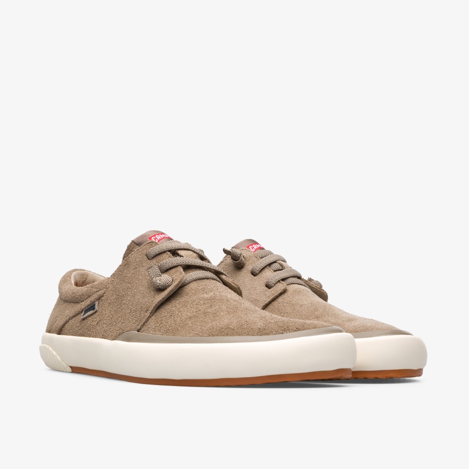 Camper Peu Rambla Beige - Camper Mens Sneakers ||6198-MJNTW||